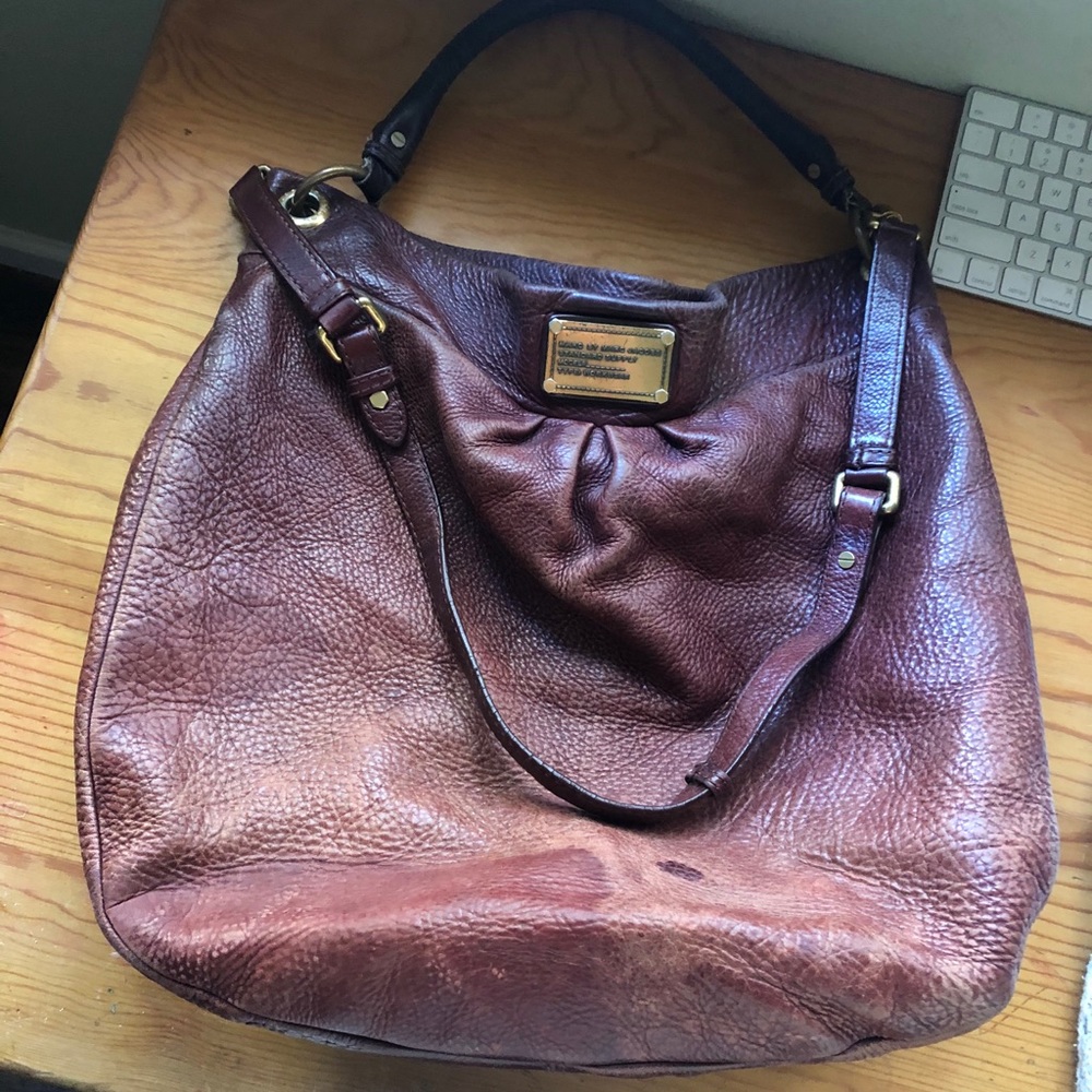 Marc by Marc Jacobs classic q huge hillier hobo